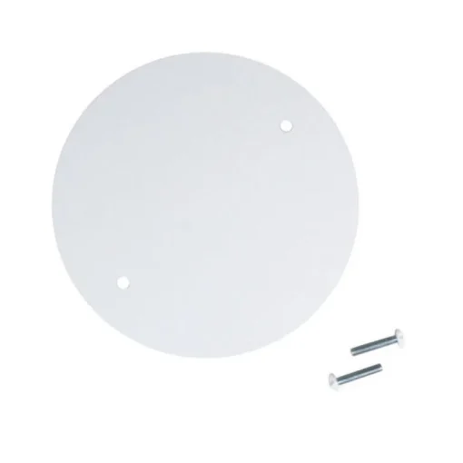 Jandorf White Outlet Concealer Blank Up Kit 4.75 in. for Ceiling/Flush Mounting Surface