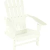 Jennings Jennings White Wood Adirondack Chair