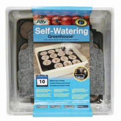 Jiffy Self-Watering Peat Pellet Greenhouse 1 pk