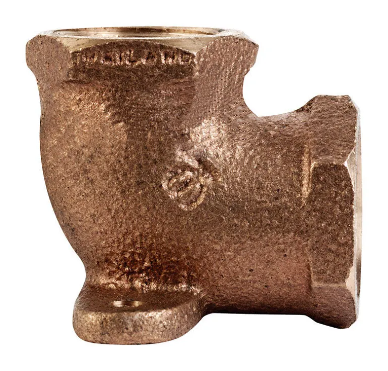 JMF Company 1/2 in. FPT X 1/2 in. D FIP Brass Drop Ear Elbow