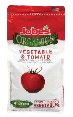 Jobes Biozome Organic Vegetable & Tomato Granular Fertilizer Plant Food 4 lbs.