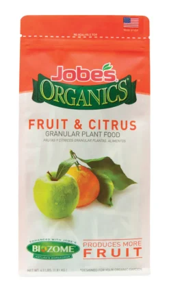 Jobe's Organic Granules Fruit & Citrus Plant Food 4 lb