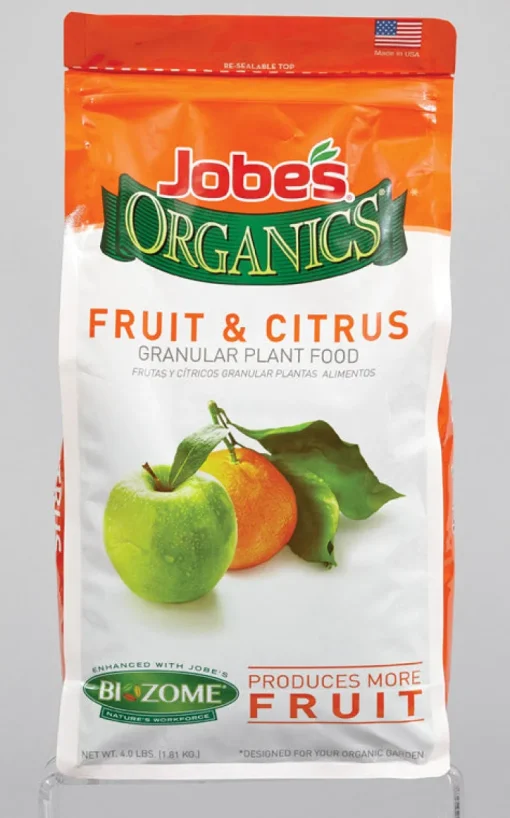 Jobe's Organic Granules Fruit & Citrus Plant Food 4 lb