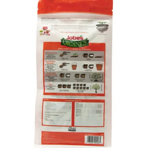 Jobe's Organic Granules Fruit & Citrus Plant Food 4 lb
