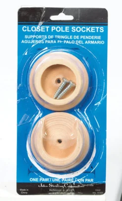 John Sterling Pro 1-3/8 in. L X 1-3/8 in. D Oak Wood Rod Socket