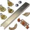 Johnson Hardware 2200 Aluminum By-Pass Door Hardware Set
