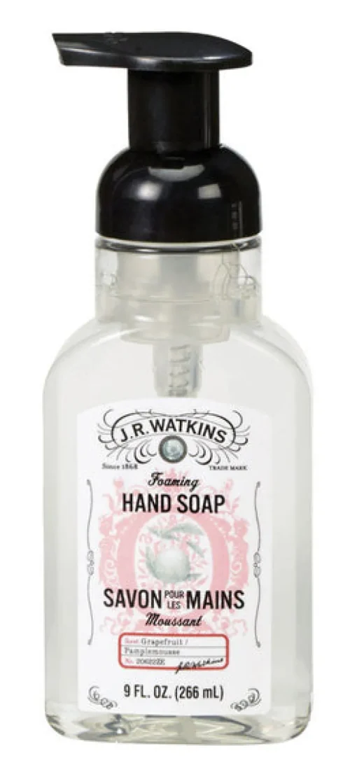J.R. Watkins Grapefruit Scent Foam Hand Soap 9 (Pack of 6)