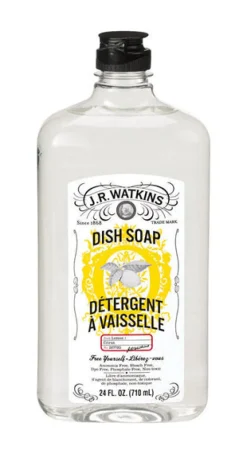 J.R. Watkins Lemon Scent Liquid Dish Soap 24 oz. 1 pk (Pack of 6)
