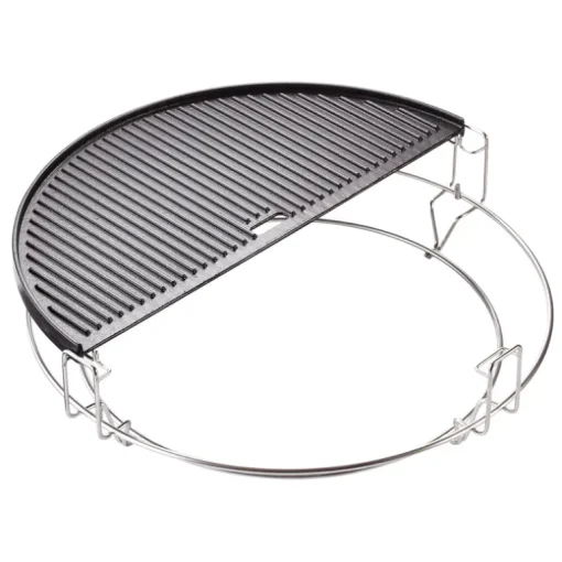 Kamado Joe Big Joe Cast Iron Griddle 24 in. L X 12 in. W 1 pk