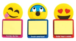 Kaomoji Emoji Magnetic Sticky Notes (Pack of 90)