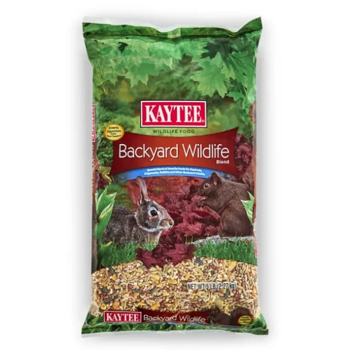 Kaytee Backyard Wildlife Assorted Species Oats Squirrel and Critter Food 5 lb
