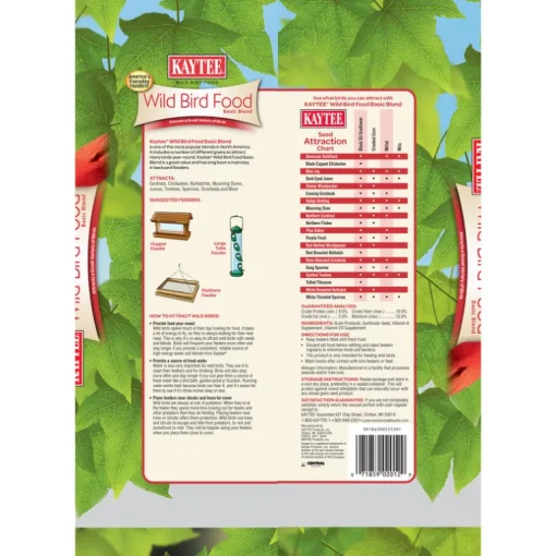 Kaytee Basic Blend Songbird Grain Products Wild Bird Food 5 lb