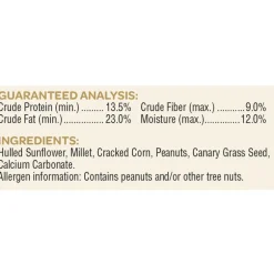 Kaytee No Mess Songbird Hulled Sunflower Seed Wild Bird Food 5 lb