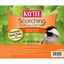 Kaytee Scorching Songbird Roasted Peanuts Seed and Nut Cake 2.2 lb