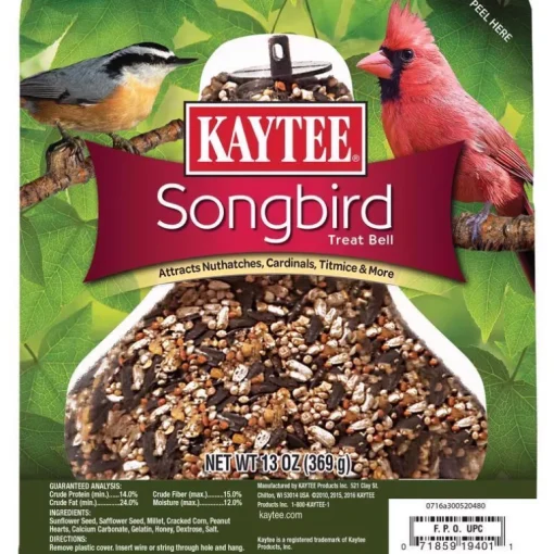 Kaytee Songbird Sunflower Seeds Seed Bell 13 oz