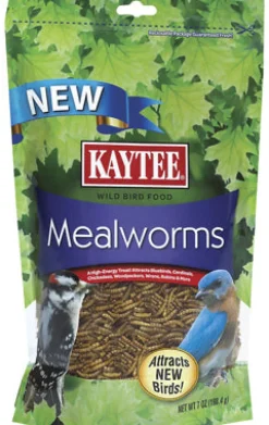 Kaytee Woodpecker Wild Bird Food Dried Mealworm 7 oz. (Pack of 6)