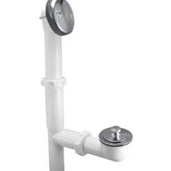 Keeney 1-1/2 in. D Chrome Plastic Bath Drain