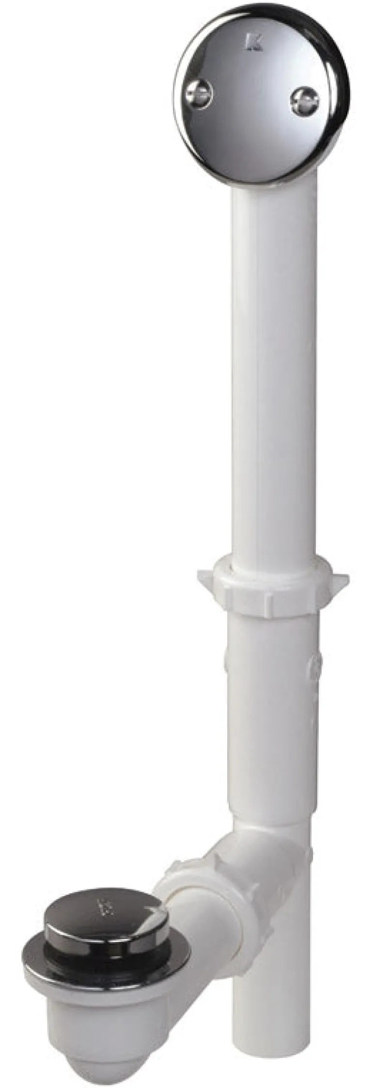 Keeney 1-1/2 in. D Chrome Plastic Bath Drain