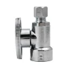 Keeney 1/2 in. FIP in. X 1/4 in. Compression Brass Straight Valve