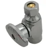 Keeney 1/2 in. Sweat in. X 3/8 in. Compression Brass Straight Valve