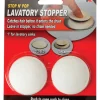 Keeney 1 in. White Rubber Lavatory Pop Up Stopper