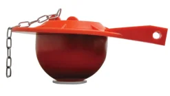 Keeney Flapper and Chain Red Rubber For American Standard