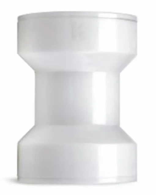 Keeney Insta-Plumb White Plastic Push Connection Straight Coupling 3-3/4 H x 1-1/2 Dia. in.