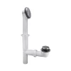 Keeney Lok stop 1-1/2 in. D Chrome Plastic Bath Drain