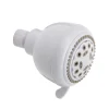 Keeney Stylewise White Plastic 5 settings Showerhead 1.8 gpm