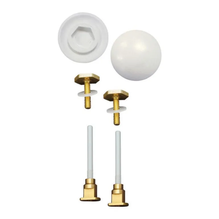Keeney Toilet Bolts and Caps (Pack of 6)