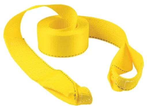 Keeper 3 in. W X 20 ft. L Yellow Vehicle Recovery Strap 11000 lb 1 pk
