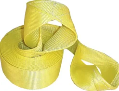 Keeper 3 in. W X 20 ft. L Yellow Vehicle Recovery Strap 11000 lb 1 pk