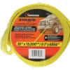 Keeper 3 in. W X 30 ft. L Yellow Vehicle Recovery Strap 15000 lb 1 pk