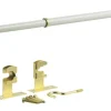 Kenney Enamel White Sash Rod 48 in. L X 84 in. L