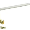 Kenney Enamel White Sash Rod 28 in. L X 48 in. L