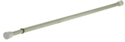 Kenney Enamel White Tension Rod 18 in. L X 28 in. L