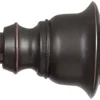 Kenney Fast Fit Weathered Brown Finn Curtain Rod 36 in. L X 66 in. L