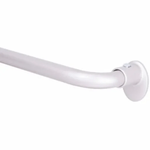 Kenney Sun Zero Silver Room Darkening Curtain Rod 48 in. L X 86 in. L