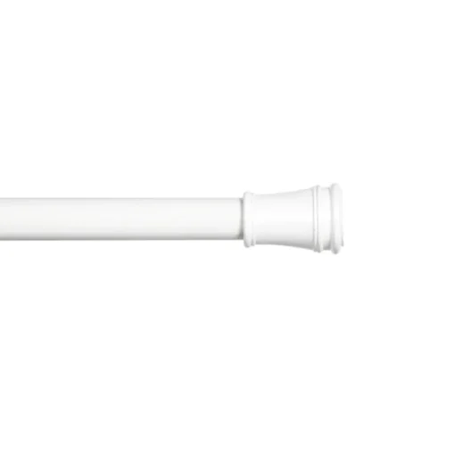 Kenney White Rogers Tension Rod 28 in. L X 48 in. L