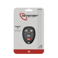 KeyStart Renewal KitAdvanced Remote Automotive Replacement Key CP141 Double For GM