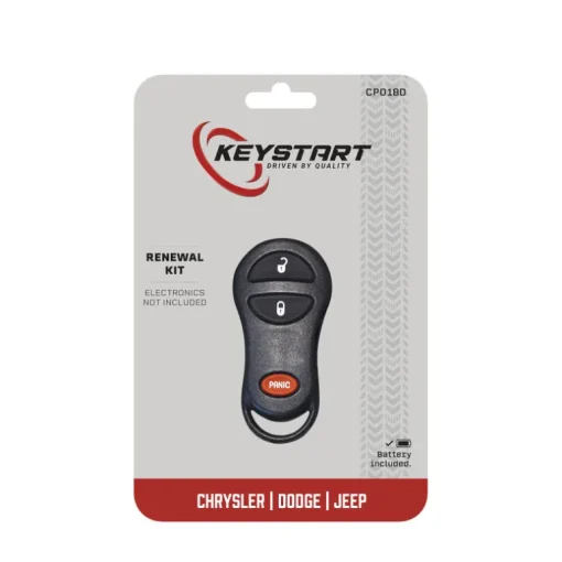 KeyStart Renewal KitAdvanced Remote Automotive Replacement Key CP018 Double For Mopar