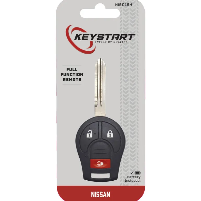 KeyStart Renewal KitAdvanced Remote Automotive Replacement Key NIS018H Double For Nissan Infiniti