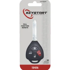 KeyStart Renewal KitAdvanced Remote Automotive Replacement Key TOY052H Double For Toyota