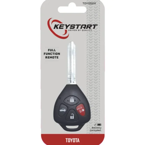 KeyStart Renewal KitAdvanced Remote Automotive Replacement Key TOY052H Double For Toyota