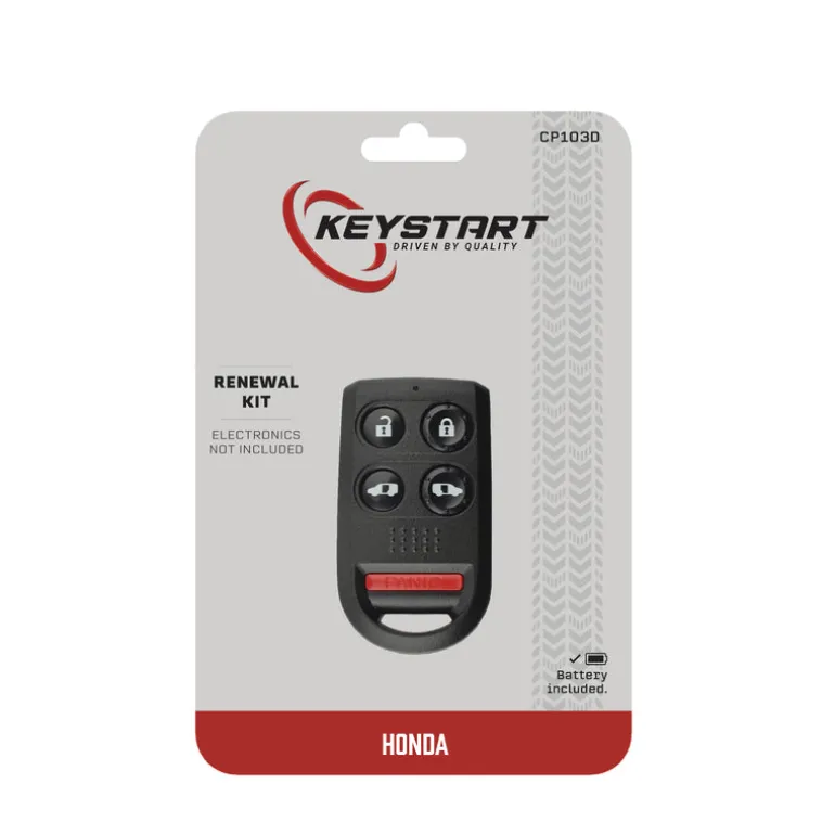 KeyStart Renewal KitAdvanced Remote Automotive Replacement Key CP103 Double For Honda