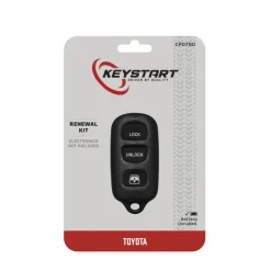 KeyStart Self Programmable Remote Automotive Key FOB Shell CP079 Single For Sequoia