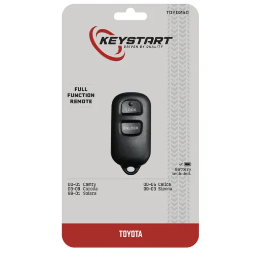 KeyStart Self Programmable Remote Automotive Replacement Key MOP014 Double For Mopar