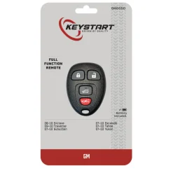 KeyStart Self Programmable Remote Automotive Replacement Key GM005 Double For GM