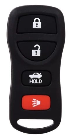 KeyStart Self Programmable Remote Automotive Replacement Key NIS012 Double For Nissan Infiniti