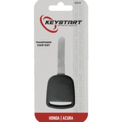 KeyStart Transponder Key Automotive Chipkey HO03PT Double For Honda